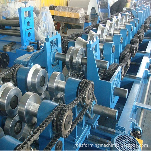 Pre-Cutting building steel frame steel purline machine CZ purlin roll forming machine 