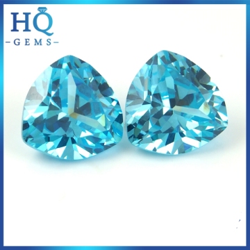 Cubic Zirconia Stone Light Blue Topaz