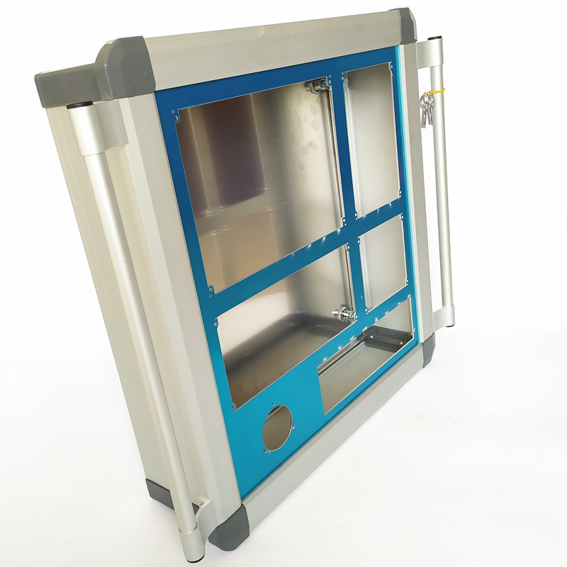 Industrial support arm system modular control box for CNC machine