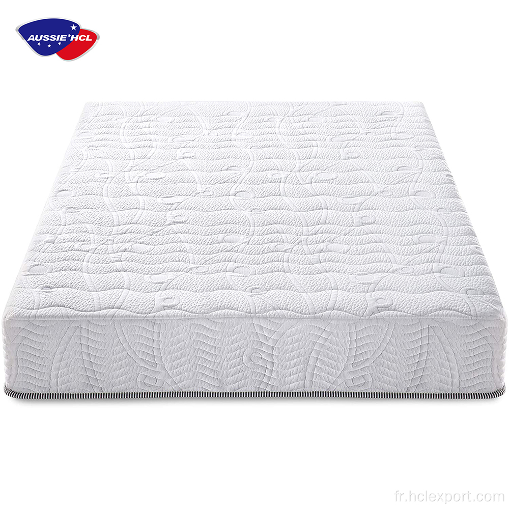 Prix ​​d&#39;usine en gros King Size Pocket Spring Hotel Luxury Hotel Cool Gel Memory Foam Matelas