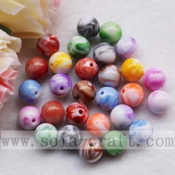 Noble Double Colored Jade Loose Beads for Necklace