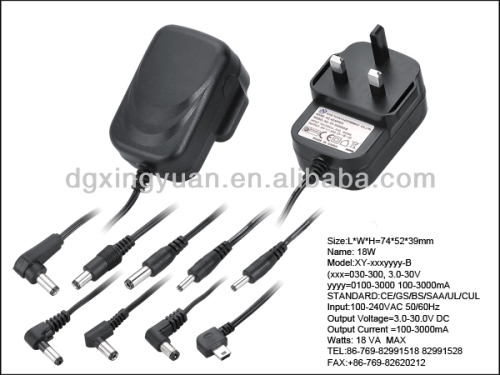 Favorable price 12v 1.2a ac switching adapter