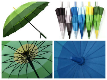 gradual rainbow umbrella/24 color rainbow umbrella/rainbow sun umbrella