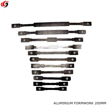 al wall flat tie aluminium formwork wall falt tie lock flat tie