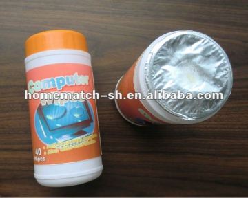 computer screen cleaner, lens wet wipe, LCD cleaner