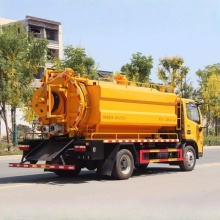 City sewage pipe vacuum suction truck