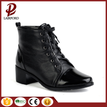 4cm high quality women genuine leather boots