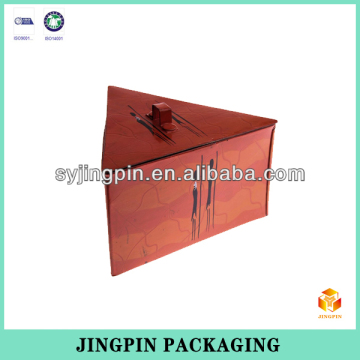 customized triangular boutique art paper packaging box