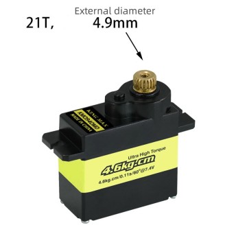Kingmax 0940MD 9g Metal RC Steering Servo for RC Aircraft and RC Airplane: High-Quality Control Component