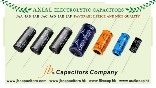 jb Capacitors Axial Ecaps with Favorable Price and Nice Quality