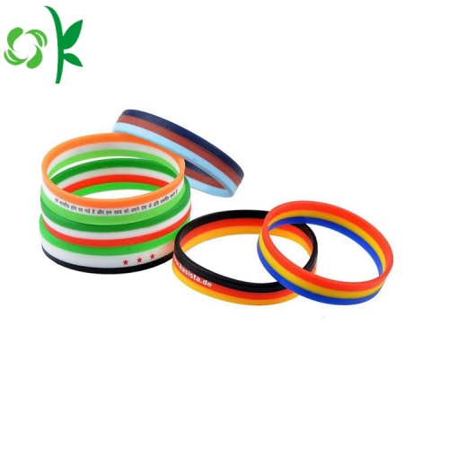 Promotionele aangepaste merk mode sport siliconen armband