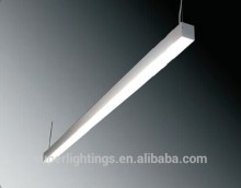 Aluminum replacement fluorescent light fixture system cover for office