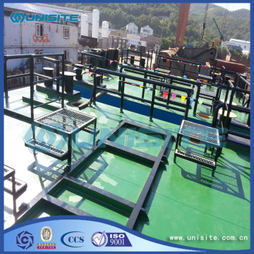 Steel floating production platform for marine