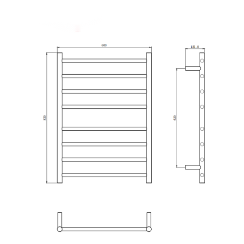  ModernCustomizable electric towel bar Manufactory