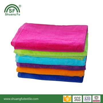 100 cotton toallas plain solid color algodon toallas / cotton towel