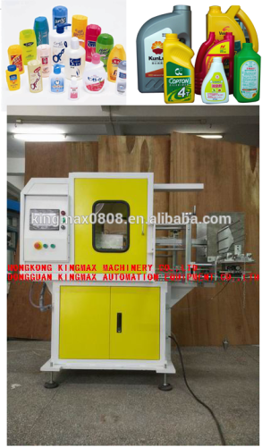 blow mould attach label machine