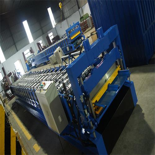 Galvanized standing seam roof panel machine