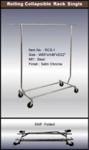 quality store displaying racks