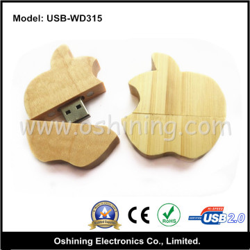 Fruit Shape Wooden USB Drive (USB-WD315)