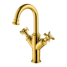 Double lever high rise basin mixer