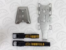 Motorcycle case adapter plate