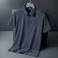 Camisa ecuestre masculina de tela fresca