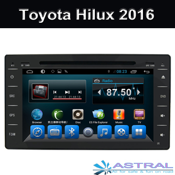 Double Din Car Dvd Player Exporters Toyota Hilux 2016 2017
