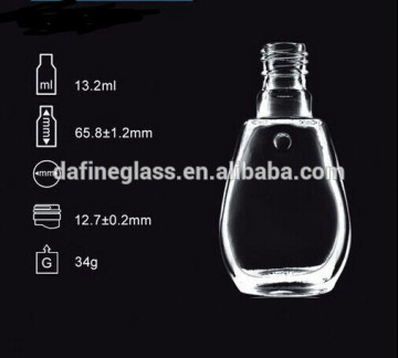Glass Nail varnish Packaging /Nail cosmatic glass packaging