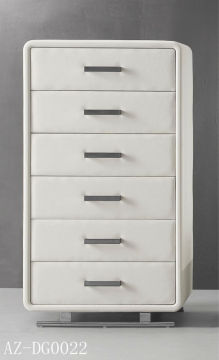 Upholstered tall boy bedside table AZ-DG0022#