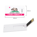 Mini tarjeta de crédito empresarial Unidad flash USB