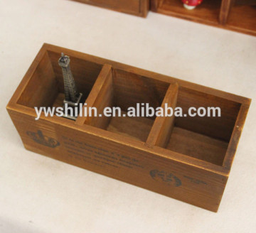 antique wooden storage tray / antique wooden cosmetic box / Antique wooden pencil box / wood cosmetic box