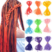 Pre Stretched Wholesale Pure Color Afro Straight Zizi Synthetic Hair Extension Crochet Micro Braids Goddess Zizi Braid Bulks