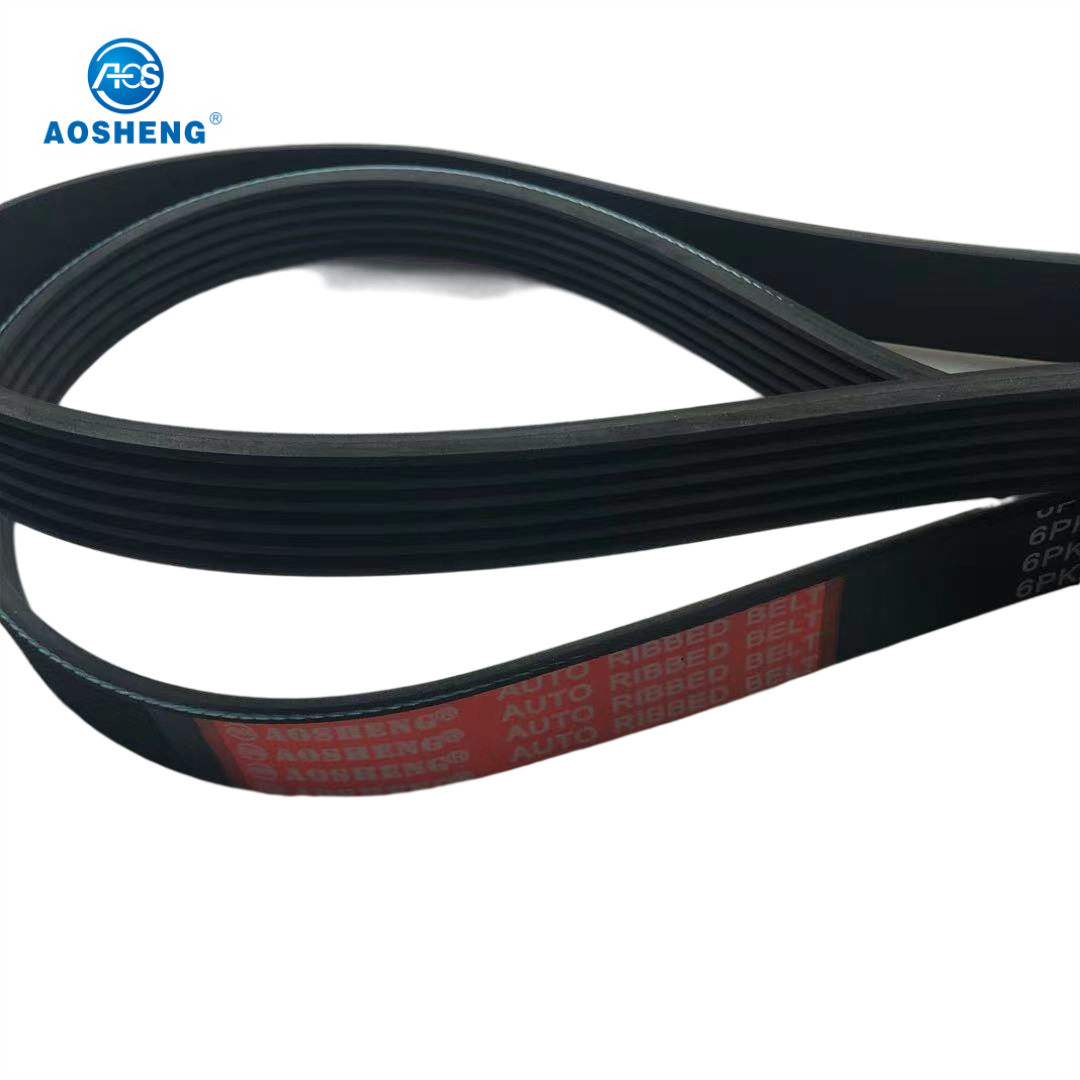 Ribbed V Belt Rubber Fan Belt untuk Mobil