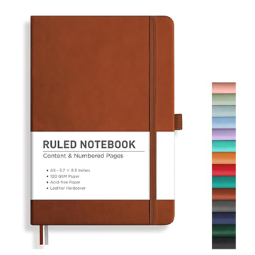 Customizable Waterproof Personalized Leather Notebooks & Journals
