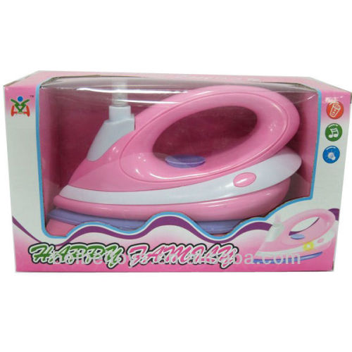 Kids Plastic Pink Iron Toy, Kids Home Appliance Toy Set