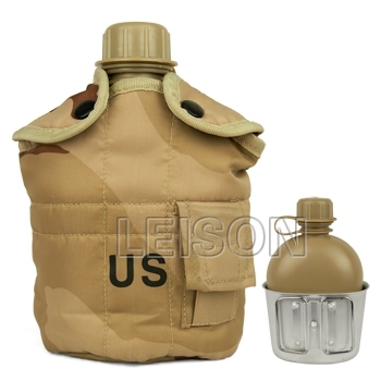 Military Canteen use durable polyethylene