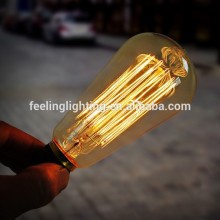 Hot selling factory sale e27 vintage lightbulbs 40w 110-240v for industrial vintage light china supplier
