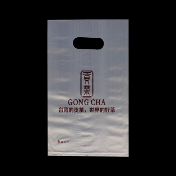 Logo Customized Die Cut Carrier Bags for Tea