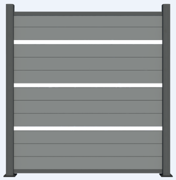 Out door waterproof composite fences