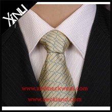 New Design Men Woven Polyester Private Label Tie