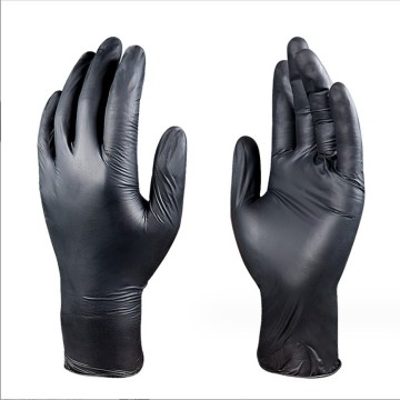 Wholesale Black Nitrile Disposable Gloves - Powder Free PVC Nitrile Gloves Food Grade