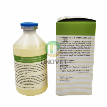 250ml 2% Ivermectin Injection Cattale Use Medicine