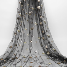 Affordable Manufacturer Floral Evening Dresses and Embroidery/Star Net Fabrics