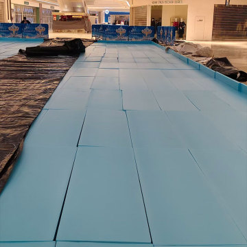 Ice Rink Insulation Boards and Vapor Barriers