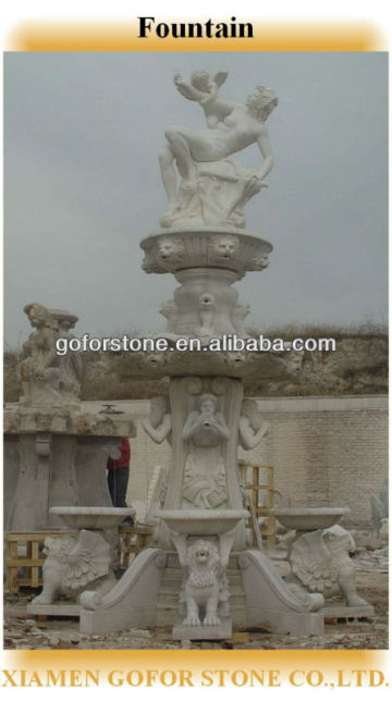 Water fountain statues,elephant fountain, marble fountain