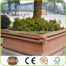 Outdoor Wood Plastic Composite wpc flower box