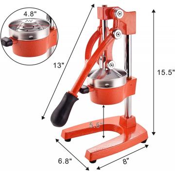 Orange Mano Presione MANUAL JUSTER CITRUS