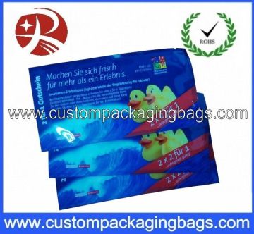 Creative Custom Packaging Bags , Plastic Printing Colour Wet Wipe Bag