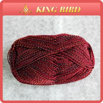 Red colorful hat use buy knitting yarn