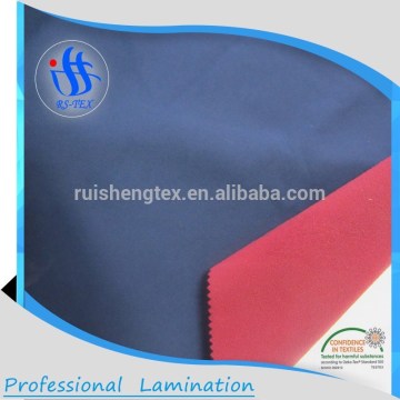 Waterproof lamination mechanical stretch 3 layer fabric